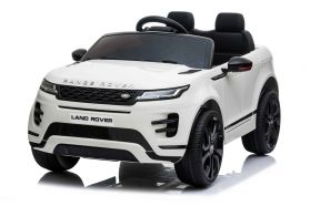 12V Range Rover Evoque con Licencia Blanco Eléctrico para niños