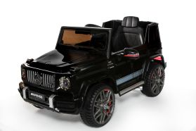 12V Mercedes G63 Negro con Licencia eléctrico para niños