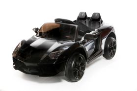 12V Estilo Deportivo Lambo Roadster Negro