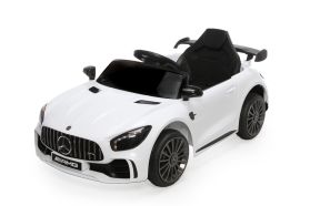 12V Mercedes GTR Blanco con Licencia Eléctrico