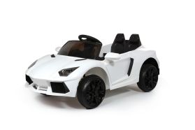 12V Estilo Deportivo Lambo Roadster Blanco