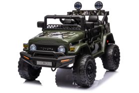 12V Toyota FJ Cruiser con Licencia Verde Eléctrico para niños
