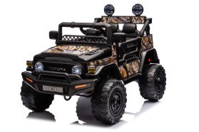 12V Toyota FJ Cruiser con Licencia Negro Eléctrico para niños