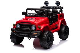 12V Toyota FJ Cruiser con Licencia Rojo Eléctrico para niños